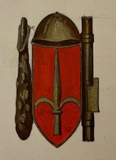 REGNO D’ITALIA PARTITO GOVERNO DISTINITVO SQUADRISTI TRIESTE BOZZETTO CARTACEO