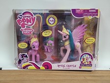 NUOVO My Little Pony Royal Castle Friends Twilight Sparkle Spike Principessa Celestia