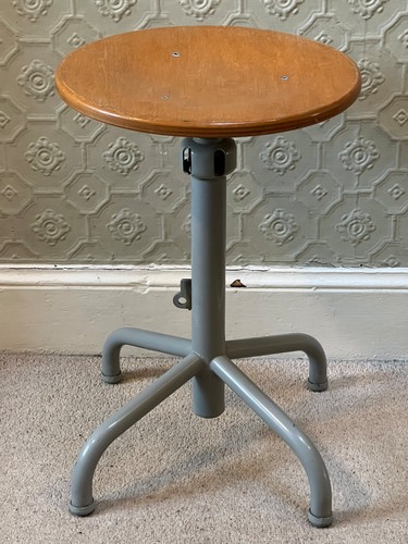 Sgabello girevole vintage - sgabello,