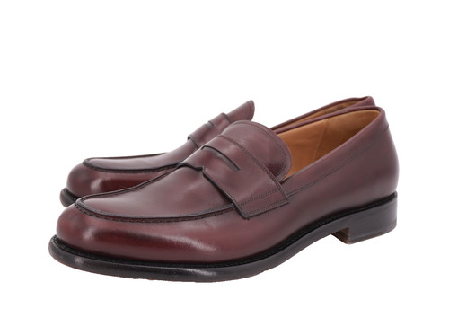 Mocassino penny bordeaux - mocassino,