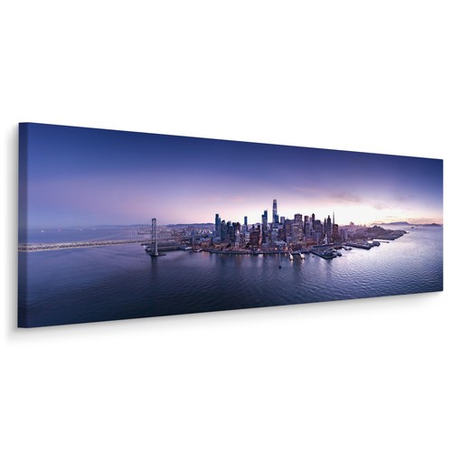 Quadro panoramico canvas new - panoramico,