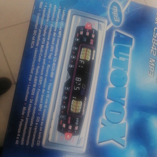 Car stereo cs842 mp3 cd - cs842,