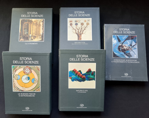 Storia delle scienze volumi - 5,