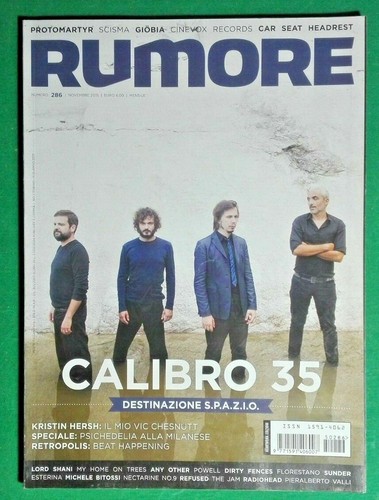 Rivista rumore calibro 35 - rivista,