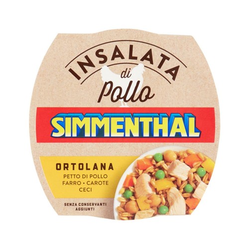 Insalate pollo simmenthal - insalate,