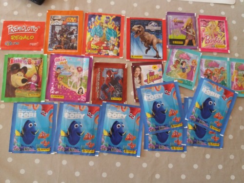 Bustine figurine panini - figurine,