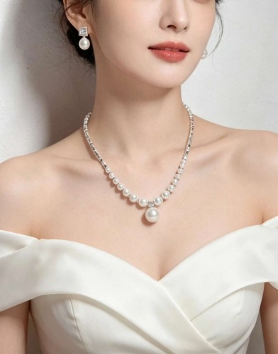 Set collana orecchini - set,