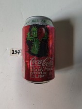 #257 Coca Cola 2006 fifa world cup mondiali calcio Lattina vuota