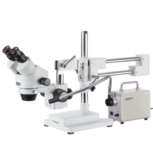 Amscope 45x zoom stereo - amscope, 7x-45x