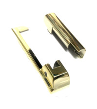 Copertura Cerniera Inferiore Anta Ribalta AGB A200290450 Sinistra Ottone Lucido 