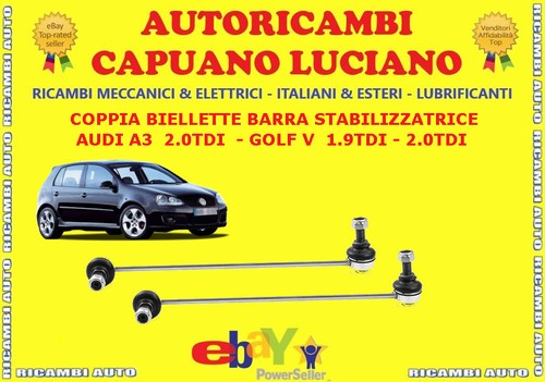 Coppia biellette barra - biellette,