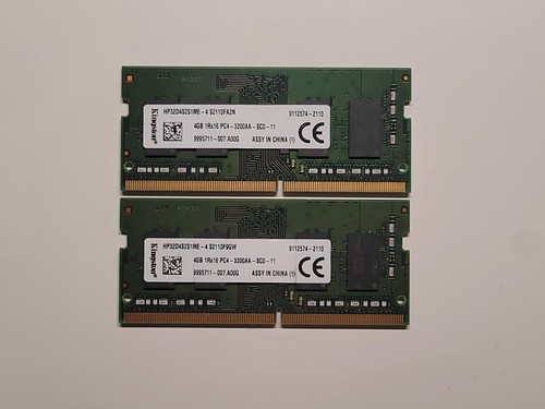 Kingston 8gb ddr4 - ✅, (2x4gb)