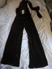 Tuta H&M in velluto con collo