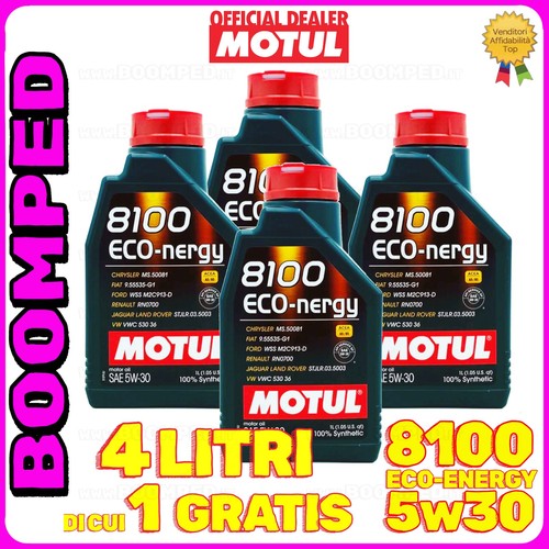 Motul 8100 eco nergy 5w30 - eco-nergy, olio
