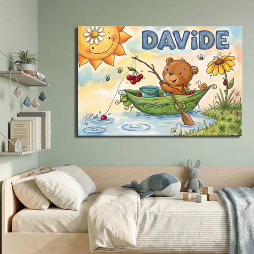 Quadro moderno per cameretta - moderno,