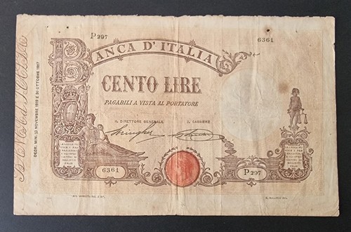 Cento 100 lire barbetti - cento, grande