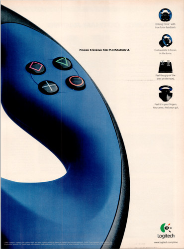 Logitech playstation ps2 - logitech, 2