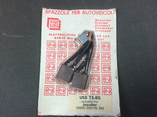 Set spazzole carbone - usx, 73-85