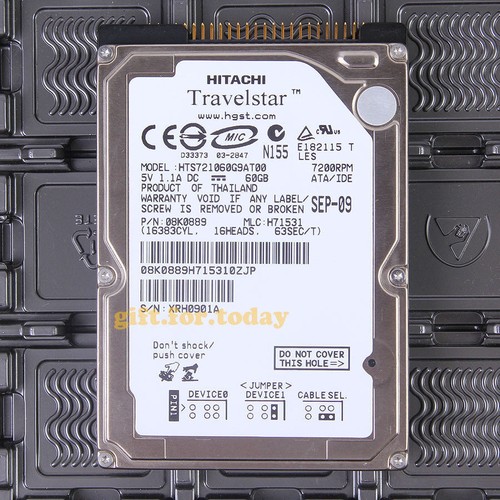 Hitachi 7200 rpm ide - hitachi, 60