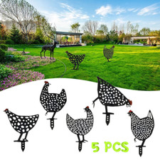 5PCS Decorazione Silhouette Di