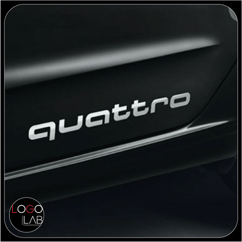 Kit adesivi quattro audi - kit, 2