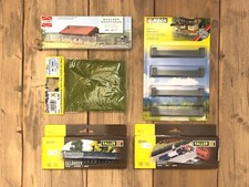 Piccolo lotto accessori paesaggio plastico HO Busch Faller Heki Noch - Offerta!!