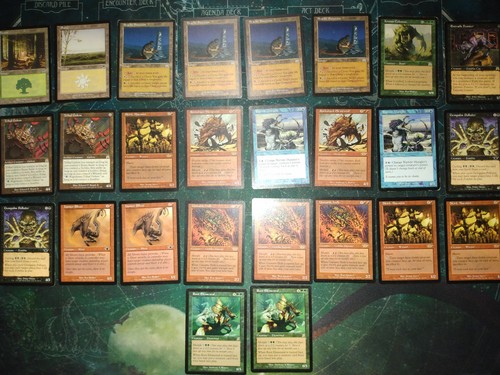 Mtg lotto carte - blocco, assalto