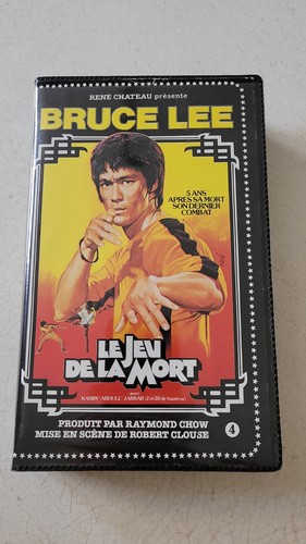 Cassette vhs bruce lee rené - vhs,
