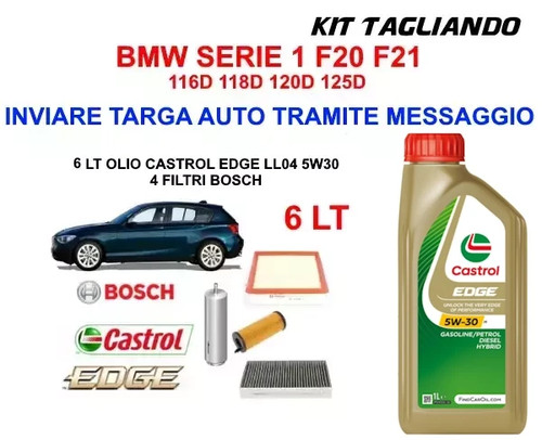 Kit tagliando bmw f20 f21 - bmw,