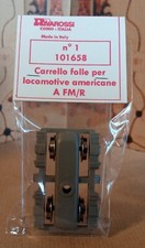 101658 Rivarossi Carrello folle per locomotive americane  A FM-R grigio scuro