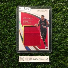 Paul Pierce 2020-21 Panini Immaculate #ST-PPC Jersey Patch - 24/99