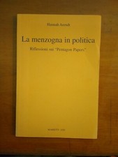 HANNAH ARENDT- LA MENZOGNA IN POLITICA- MARIETTI 2006