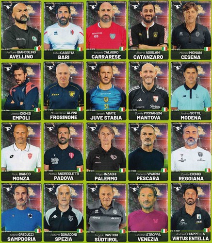 Figurine allenatore calciatori - allenatore,