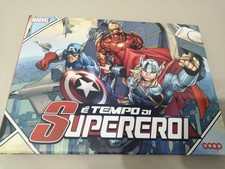 Serie completa 1/160 album figurine È Tempo di Supereroi Coop 2013 Rif. LX5