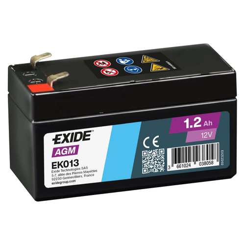 Batteria agm exide ek013 - ek013, 12v