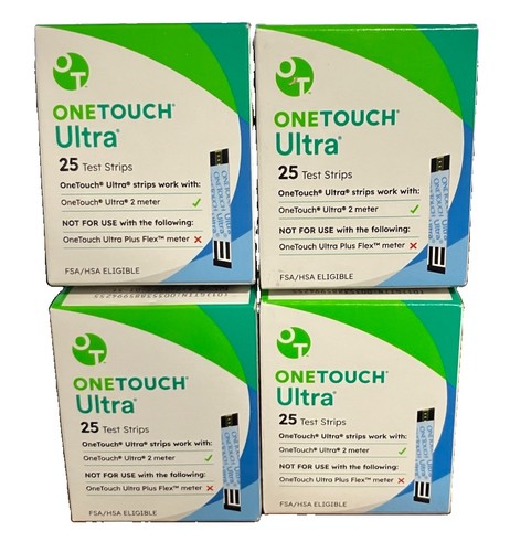 100 strisce reattive onetouch - 100,