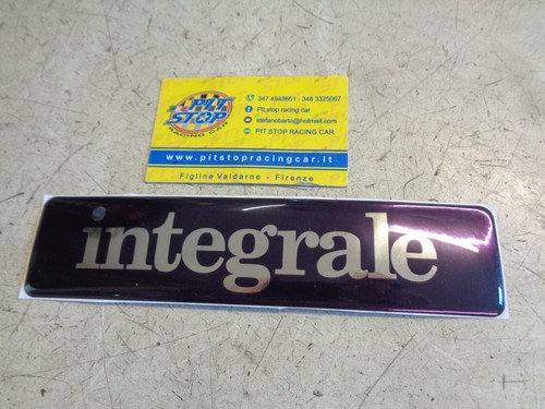 Scritta posteriore lancia - scritta,