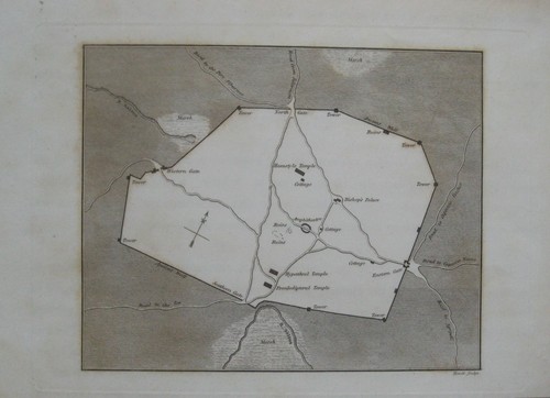 Mappa originale 1807 hewitt - mappa,