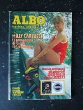ALBO VARIETA MOTORI 26 1980 MILLY CARLUCCI + ADESIVO LUCIO DALLA E LIGIER [G389]