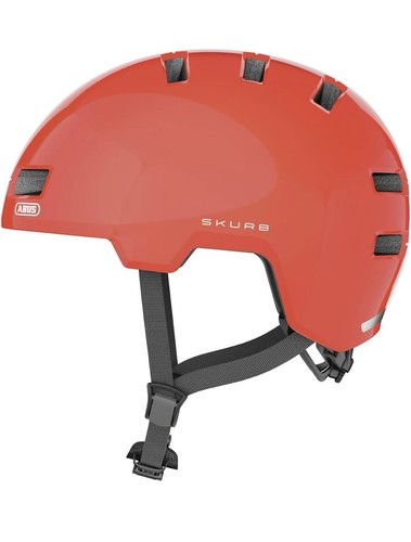 Casco abus skurb arancio - abus, fluo