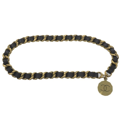 Cintura chanel usata logo - chanel, cc