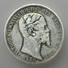 LIRA 1850 TORINO R REGNO DI