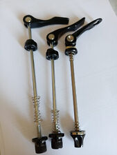 mtb cross:  3 pezzi: provenienza FRM sgancio rapido mozzi ruote 135mm e 170mm