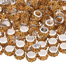 100 Pcs Large Hole Bead, 12mm
