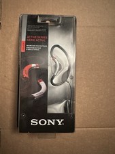 SONY MDR-AS20J Active Style Sport Headphones Soft Loop Hangers