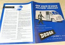 Rara brochure vendita furgone