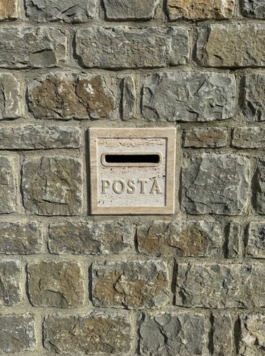 Cassetta postale per - , esterno