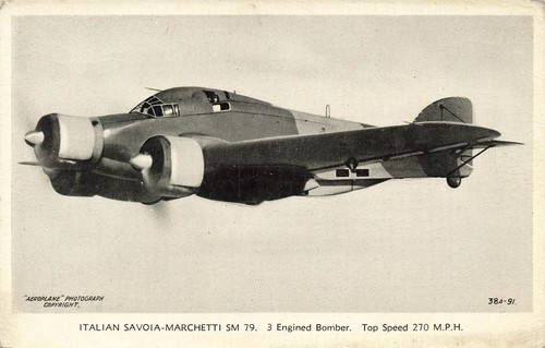 Savoia marchetti 79 - savoia,, sm