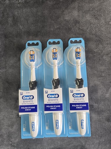 Oral white battery power - oral-b, white,