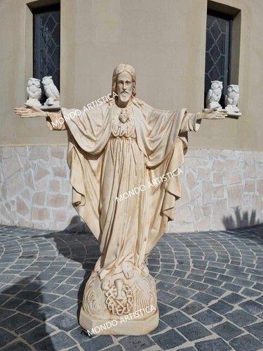 Cuore gesu statua del - di,